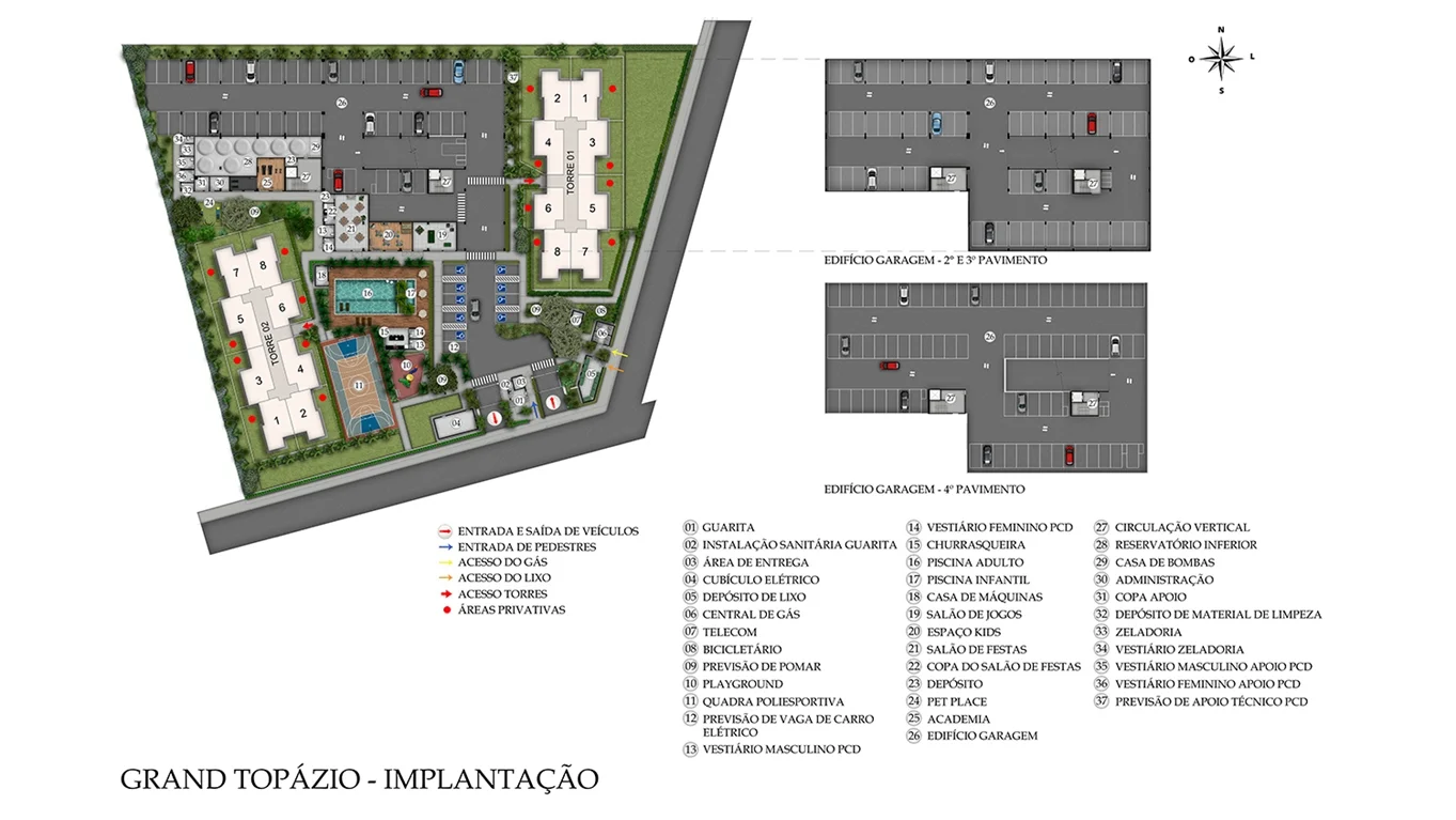 Implantação Grand Topázio — Perspectiva Oficial MRV