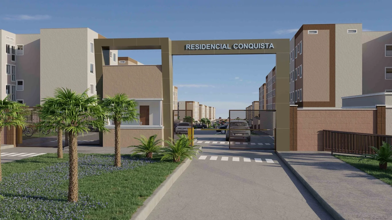 Guarita Residencial Conquista — Perspectiva Oficial MRV